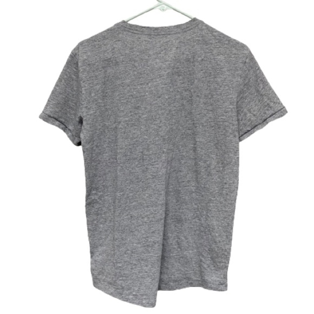 American Eagle Outfitter Gray Short Sleeve Henley T-Shirt Size S - Picture 2 of 8